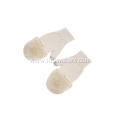 Girl`s Knitted Faux Fur Screentouch Fingerless Gloves